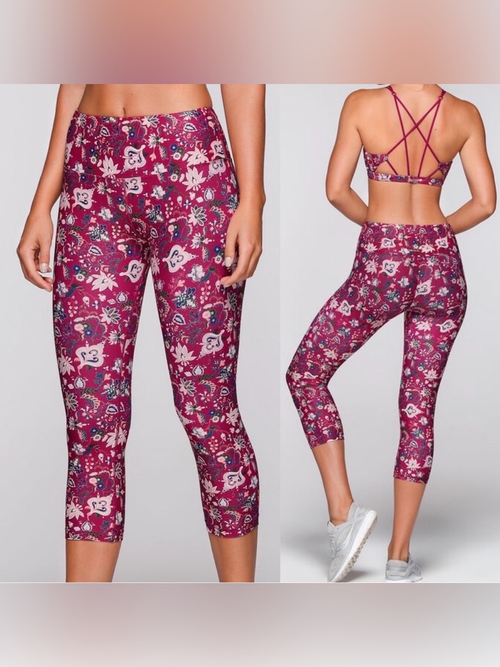 Lorna Jane Persia Core 7/8 Athletic Yoga Gym leggings Medium